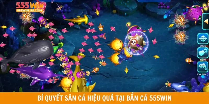 Bí quyết săn cá hiệu quả tại bắn cá 555win