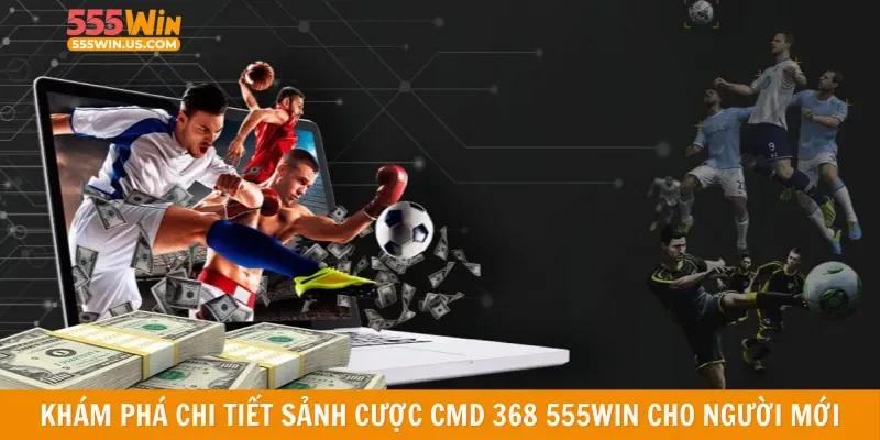 Khám phá chi tiết sảnh cược CMD 368 555win cho người mới